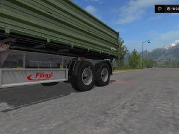 Прицеп «Fliegl TDK160»версия 3.0 для Farming Simulator 2017 (v1.4.4)