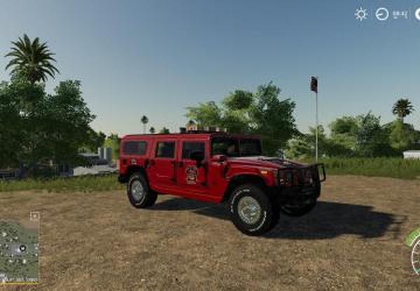 Hummer H1 Alphaверсия 2.0 для Farming Simulator 2019 (v1.7.x)