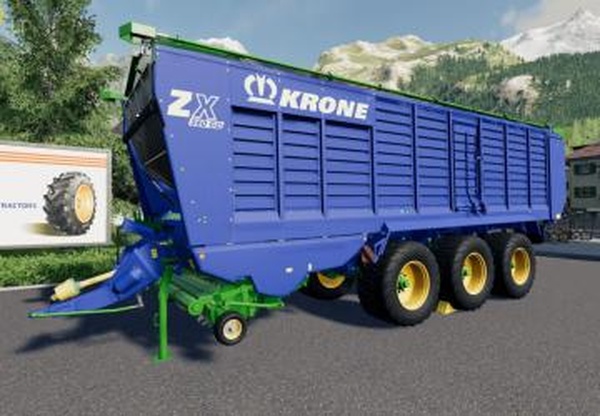 KRONE ZX 560 GDверсия 1.0.0 для Farming Simulator 2019