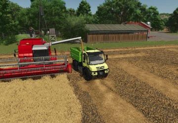 Fliegl TDK UNIMOGверсия 1.0.0.0 для Farming Simulator 2025