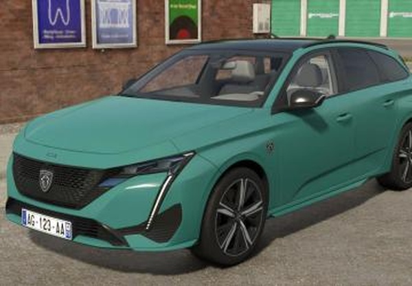 Peugeot 308 SW 2022версия 1.0.0.0 для Farming Simulator 2025