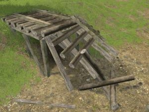Объект: деревянный мостдля SpinTires (v03.03.16)