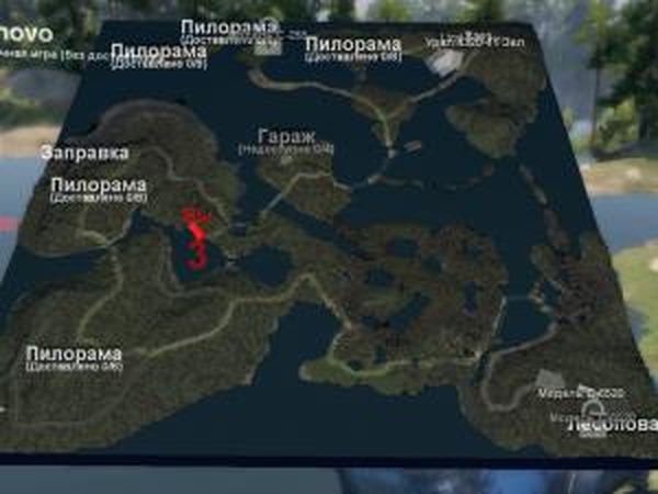 Карта «Pagonovo»версия 1.0 для SpinTires (v03.03.16)