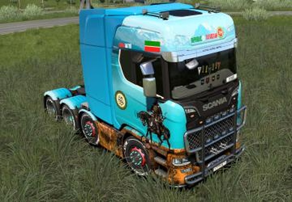 Scania S - Republic of Tatarstan скинверсия 1.0 для Euro Truck Simulator 2 (v1.57)