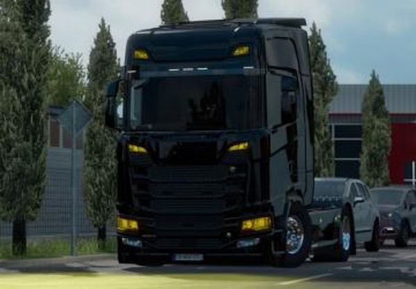 Yellow Light Trucksверсия 1.2 для Euro Truck Simulator 2 (v1.43.x)