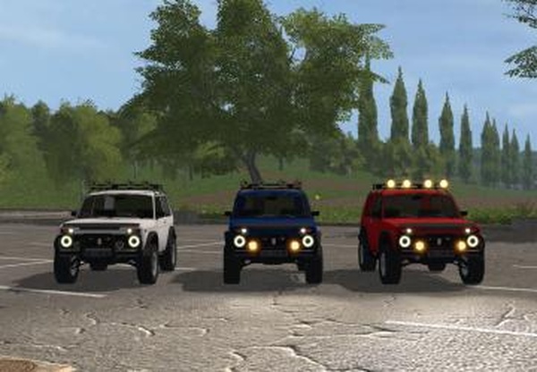 Нива ВАЗ 2121версия 1.3 для Farming Simulator 2017 (vv1.5.x)