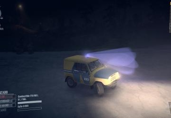 UAZ 469b policeверсия 1 для Spintires: MudRunner (v10.06.19)