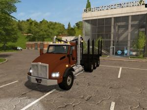 Logging Truck Fixed Bunkверсия 1.0 для Farming Simulator 2017 (v1.4.4)