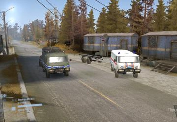 Текстуры и мигалки для УАЗ-452 (3741)версия 3.0 для Spintires: MudRunner (v10.06.19)