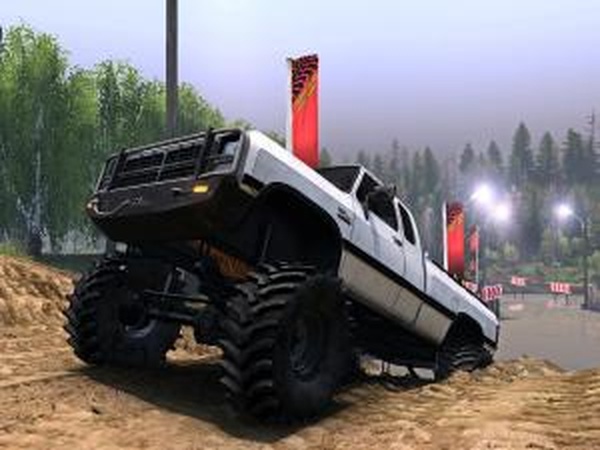 Dodge W250 1991версия 19.06.17 для SpinTires (v03.03.16)