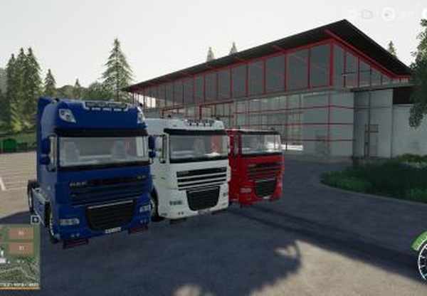 Daf XF 105 4x2версия 1.0.0.0 для Farming Simulator 2019 (v1.7.1)