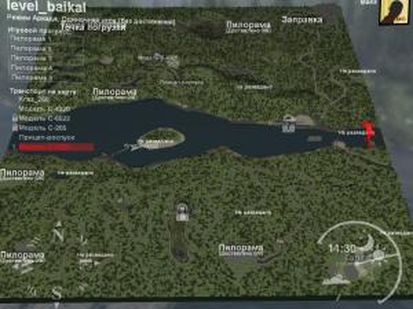 Карта «Байкал»версия 1.0 для SpinTires (v03.03.16)