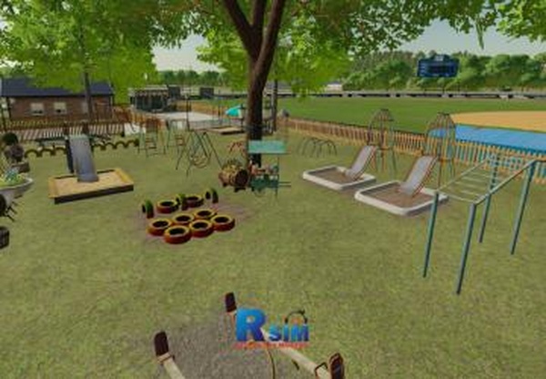 Playground Decorationsверсия 2.0.0.0 для Farming Simulator 2022