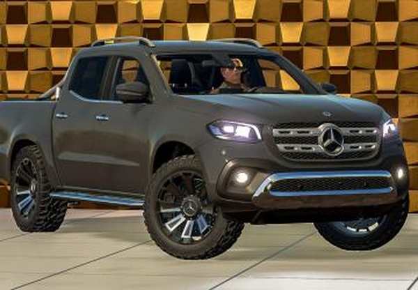 Mercedes Benz X Class 2018версия 1.2.0.0 для Farming Simulator 2022 (v1.13.x)