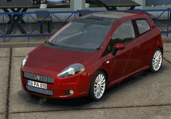 Fiat Punto Sportверсия 1.4 для Euro Truck Simulator 2 (v1.43.x)