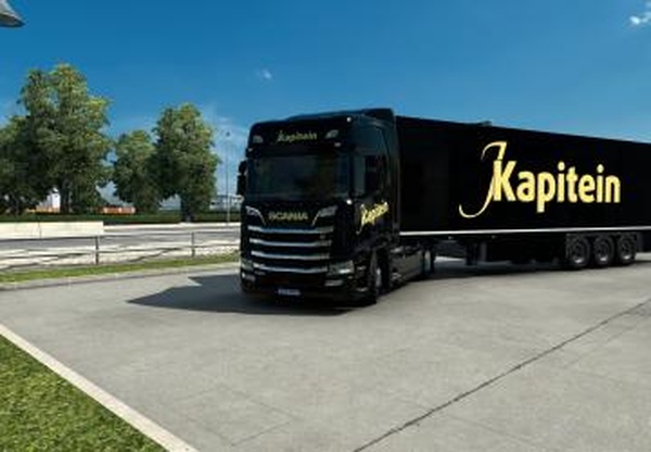Комбо скин JKapitein Transportверсия 1.0 для Euro Truck Simulator 2 (v1.43.x)