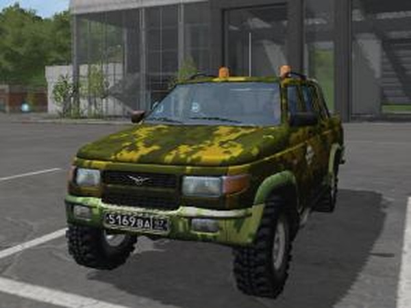 УАЗ-3162 «Симбир»версия 1.0.0.0 для Farming Simulator 2017 (v1.4.4)
