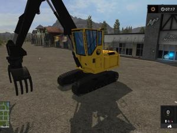 Погрузчик для леса «Grapple Loader»версия 1.0 для Farming Simulator 2017 (v1.4.4)