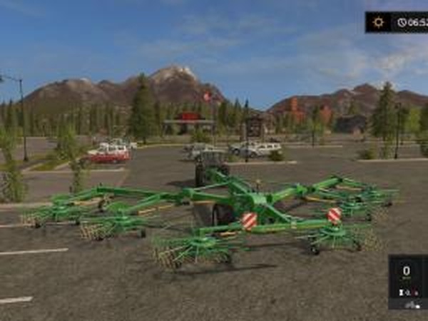 Жатка Krone Swadro CS 2000версия 1.0.0.0 для Farming Simulator 2017 (v1.4.4)