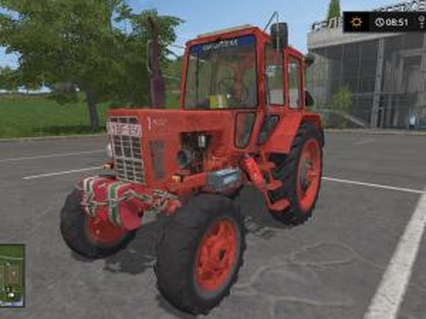 МТЗ-82 красныйверсия 1.0.0.0 для Farming Simulator 2017 (v1.4.4.0)