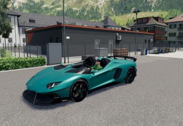 Lamborghini Aventador Jверсия 2.0 для Farming Simulator 2019 (v1.7.x)