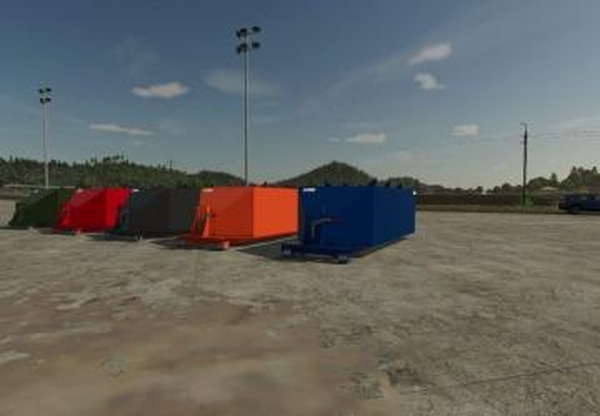 Box trailer Ambert Bennesверсия BETA для Farming Simulator 2025