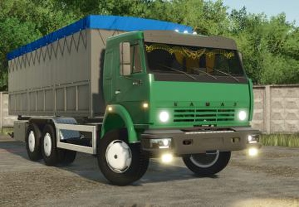 КамАЗ-53215версия 1.1.0.0 для Farming Simulator 2025 (v1.11.x)