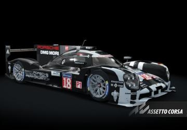 Porsche 919 Hybrid 2015 LMP1версия 2 для Assetto Corsa