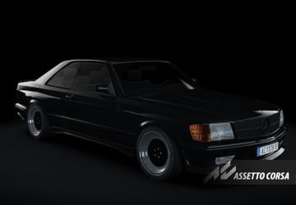 Mercedes-Benz 560 SEC AMG DHOC 6.0версия 1.0 для Assetto Corsa