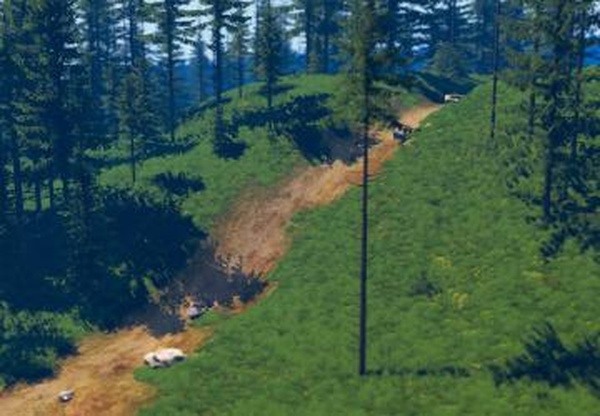 Карта «Muddy and Dirty Off-Road»версия 2.5 для BeamNG.drive (v0.21)