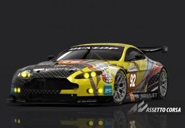 2010 Aston Martin V8 Vantage GT2версия 1.0 для Assetto Corsa