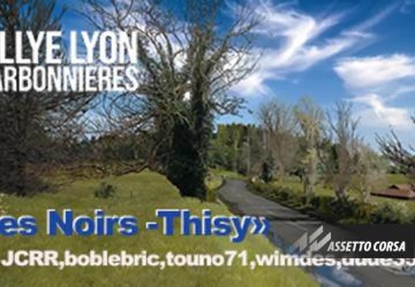 Rallye Lyon-Charbonnières, Les Noirs - Thizyv1.0 для Assetto Corsa