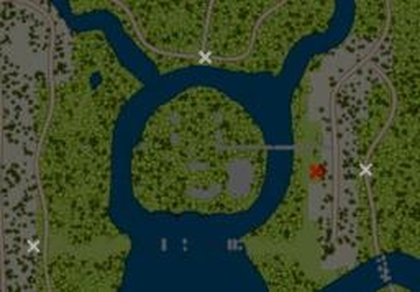 Карта «Курорт»версия 1.0 для Spintires: MudRunner (v14.08.19)