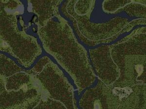 Карта «Долина»версия 1.0 для SpinTires (v03.03.16)