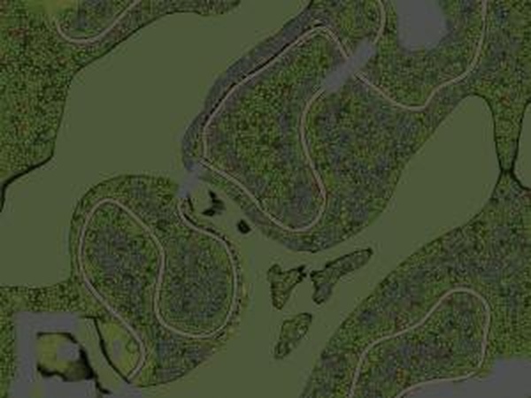 Карта «Долина»версия 0.1 для SpinTires (v03.03.16)