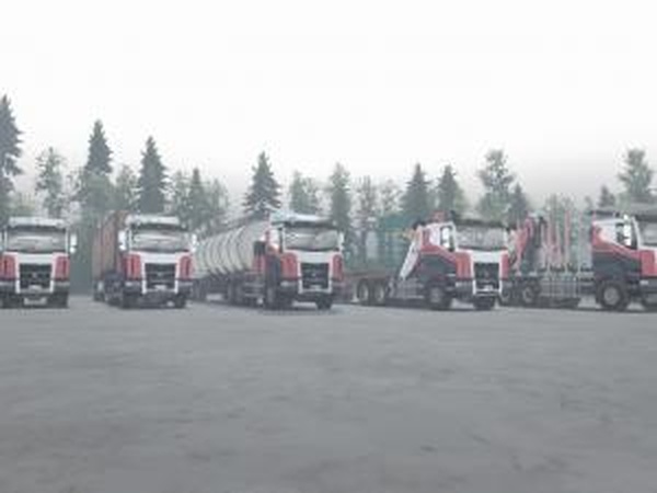 SISU C600 «Техосмотр»версия 1.0 для SpinTires (v03.03.16)