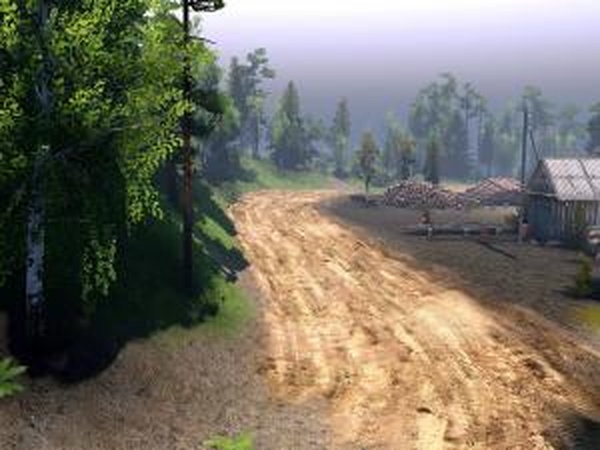 Карта «Skidderhill»версия 1.0 для SpinTires (v03.03.16)