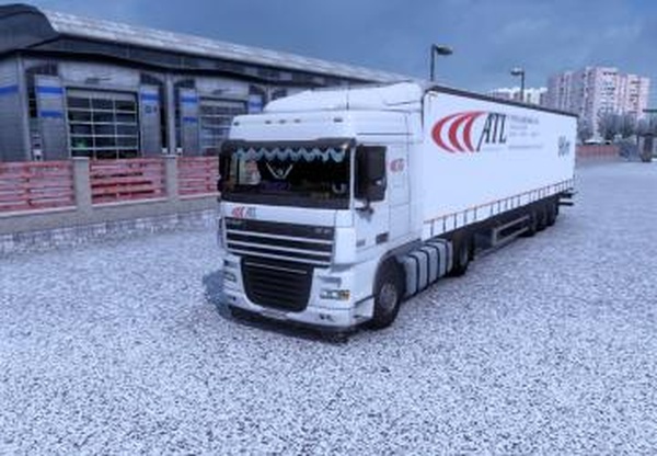 Скин ATL для DAF XF 105версия 1.0 для Euro Truck Simulator 2 (v1.42.x, 1.43.x)