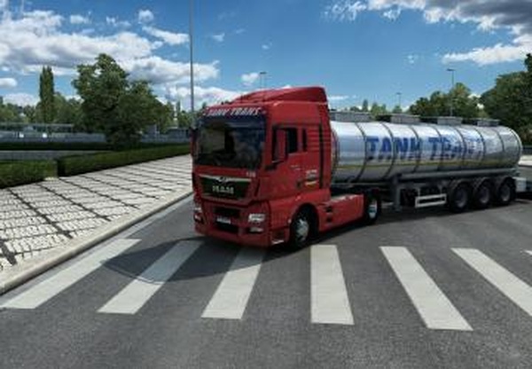 Комбо скин Tank Transверсия 1.0 для Euro Truck Simulator 2 (v1.43.x)