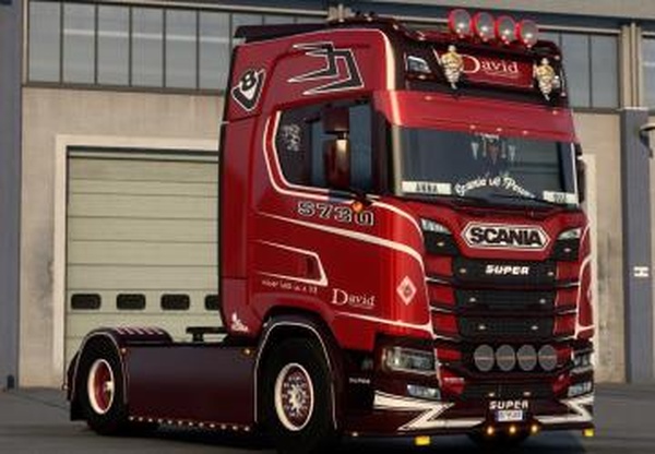 Scania S 2016 Skinверсия 1.0 для Euro Truck Simulator 2 (v1.43.x)