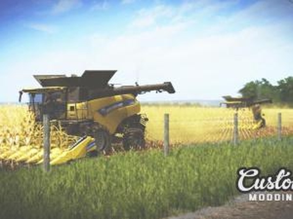 New Holland CR North Americanверсия 1.3 для Farming Simulator 2017 (v1.4.4)
