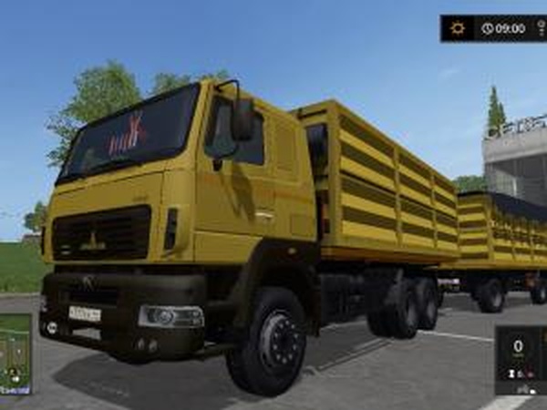 МАЗ-6501А8-325 «Колос»версия 1.0.0.0 для Farming Simulator 2017 (v1.4.4.0)