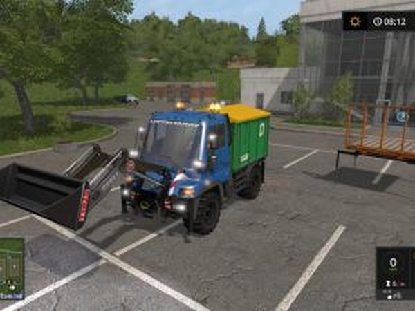 Mercedes-Benz Unimog 406версия 1.0.0.0 для Farming Simulator 2017 (v1.4.4)