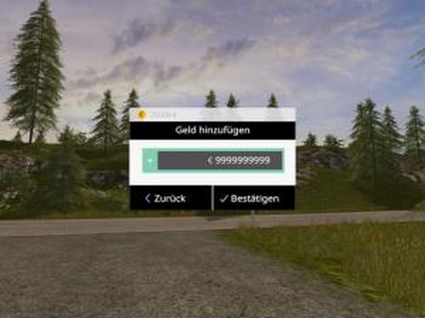 Чит на деньгиверсия 1.0 для Farming Simulator 2017 (v1.4.4)