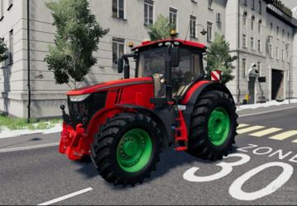 John Deere 7r Seriesверсия 1.0 для Farming Simulator 2019 (v1.7.x)