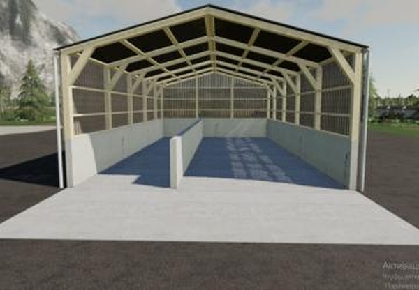 Placeable Bulk Storageверсия 1.0 для Farming Simulator 2019 (v1.7.x)