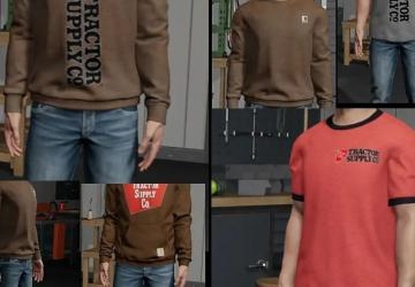 TSC Themed Clothing Packверсия 1.0.0.0 для Farming Simulator 2022