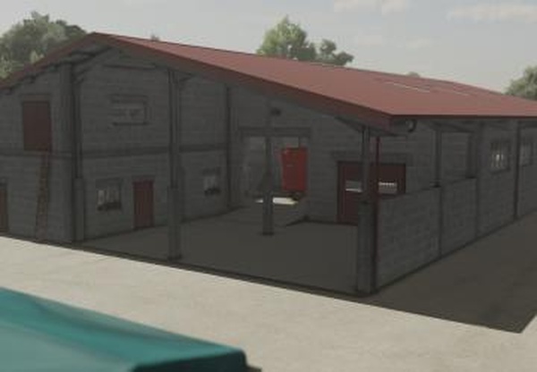 Cow Barn 20x35версия 1.0.0.0 для Farming Simulator 2022