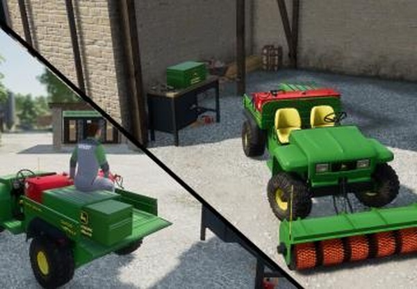 John Deere Gator Packверсия 1.1.0.0 для Farming Simulator 2022
