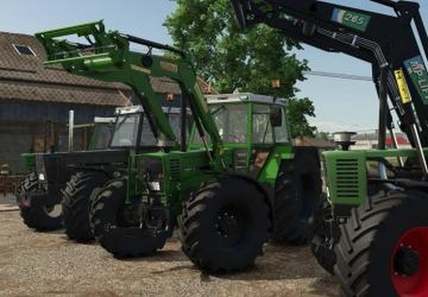 Fendt 300 LSA 6cylверсия BETA для Farming Simulator 2025